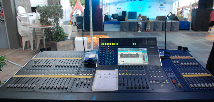 table de mixage audio